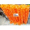 150 Fresh like Assorted artificial marigold flower string party backdrop, Indian wedding decorations, 5 feet flower garland