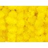 100 Fresh like artificial yellow marigold flower string party backdrop, Indian wedding decorations, 5 feet flower garland