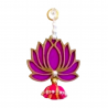 Pack of 10 Lotus Hangings for Home Decor, Puja Decor, Heena, Mehendi, Wedding, housewarming, backdrop, mandir, pink lotus
