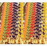 10 Orange String Handmade Boho Decor Indian Pom Pom Decoration Garland Wedding Decor