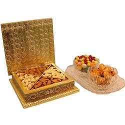 Meenakari Dry Fruit Supari Mukhwas Gift Box
