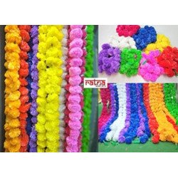 Artificial Marigold Garlands Pack of 200