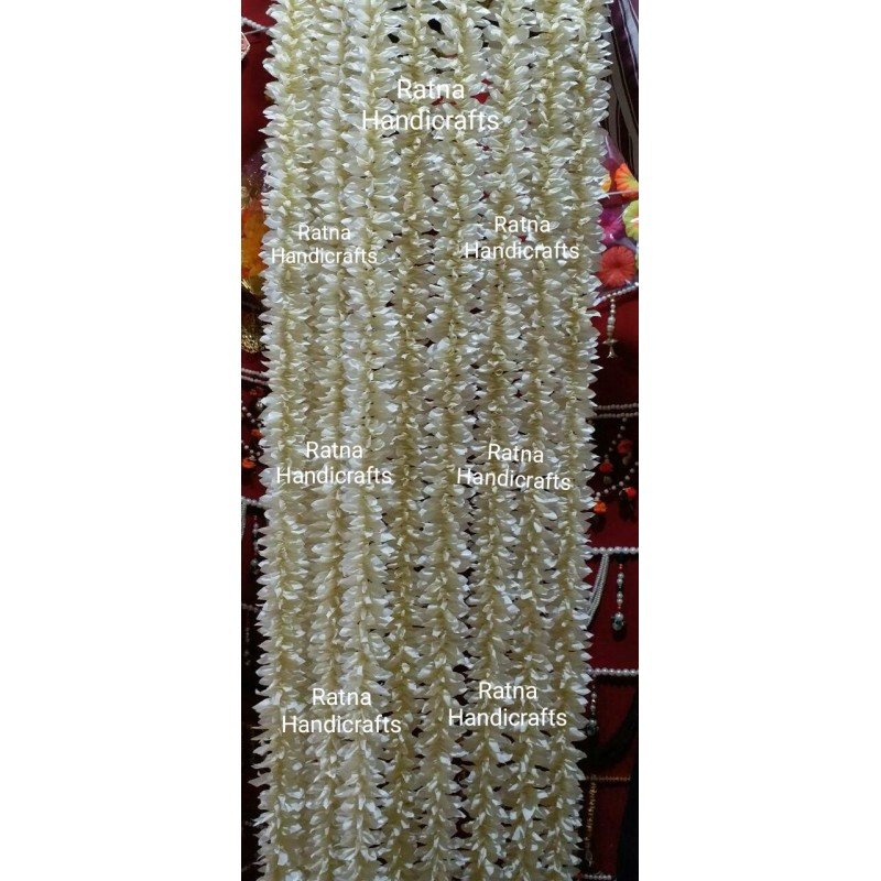 Fresh Like Artificial Cream Jasmine Flower Strings Party Backdrop ...