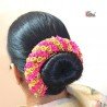 Handmade Jasmine Gajra Juda Veni Ethnic Indian Artificial Jewelry Eco Friendly wedding gift Hair Accessories Bun decoration