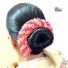 Handmade Jasmine Gajra Juda Veni Ethnic Indian Artificial Jewelry Eco Friendly wedding gift Hair Accessories Bun decoration